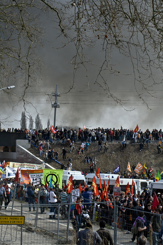 protest in Strassburg